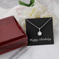 Happy Birthday v2 - Eternal Hope Necklace With Mahogany Style Luxury Box