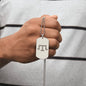 Tamga of Crimean Tatar Giray Dynasty - Engraved Dog Tag Necklace