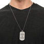 Ukrainian Grandpa - Engraved Dog Tag Necklace