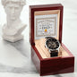 World's Greatest Dad - Men's Openwork Watch