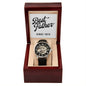 Best Father Since 1973 - Men's Openwork Watch