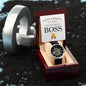 World's Greatest Boss - Men's Openwork Watch