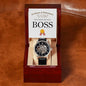 World's Greatest Boss - Men's Openwork Watch
