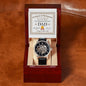 World's Greatest Dad - Men's Openwork Watch