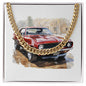 Muscle Car 04 - 14k Gold Finished Cuban Link Chain