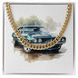 Muscle Car 13 - 14k Gold Finished Cuban Link Chain