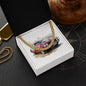 Muscle Car 06 - 14k Gold Finished Cuban Link Chain
