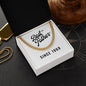 Best Father Since 1969 - 14k Gold Finished Cuban Link Chain