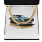 Muscle Car 11 - 14k Gold Finished Cuban Link Chain