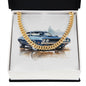 Muscle Car 02 - 14k Gold Finished Cuban Link Chain