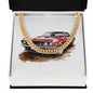 Muscle Car 07 - 14k Gold Finished Cuban Link Chain