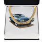 Muscle Car 05 - 14k Gold Finished Cuban Link Chain