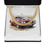 Muscle Car 06 - 14k Gold Finished Cuban Link Chain