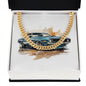 Muscle Car 03 - 14k Gold Finished Cuban Link Chain