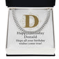 Happy Birthday Donald v01 - Cuban Link Chain