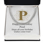 Happy Birthday Paul v01 - Cuban Link Chain