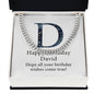 Happy Birthday David v03 - Cuban Link Chain