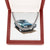 Muscle Car 05 - Cuban Link Chain With Mahogany Style Luxury Box
