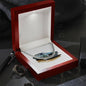 Muscle Car 11 - Cuban Link Chain With Mahogany Style Luxury Box