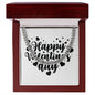 Happy Valentine's Day v2 - Cuban Link Chain With Mahogany Style Luxury Box