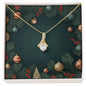 Christmas Background 128 - 18K Yellow Gold Finish Alluring Beauty Necklace