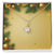 Christmas Background 009 - 18K Yellow Gold Finish Alluring Beauty Necklace