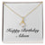 Happy Birthday Aileen - 18K Yellow Gold Finish Alluring Beauty Necklace