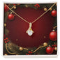 Christmas Background 036 - 18K Yellow Gold Finish Alluring Beauty Necklace