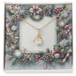Christmas Background 077 - 18K Yellow Gold Finish Alluring Beauty Necklace