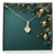 Christmas Background 003 - 18K Yellow Gold Finish Alluring Beauty Necklace