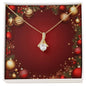 Christmas Background 034 - 18K Yellow Gold Finish Alluring Beauty Necklace