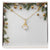 Christmas Background 004 - 18K Yellow Gold Finish Alluring Beauty Necklace
