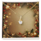 Christmas Background 030 - 18K Yellow Gold Finish Alluring Beauty Necklace