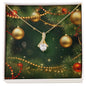 Christmas Background 116 - 18K Yellow Gold Finish Alluring Beauty Necklace