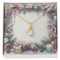 Christmas Background 072 - 18K Yellow Gold Finish Alluring Beauty Necklace