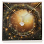 Christmas Background 106 - 18K Yellow Gold Finish Alluring Beauty Necklace