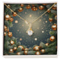 Christmas Background 109 - 18K Yellow Gold Finish Alluring Beauty Necklace