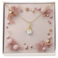 Christmas Background 055 - 18K Yellow Gold Finish Alluring Beauty Necklace