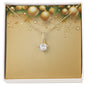 Christmas Background 050 - 18K Yellow Gold Finish Alluring Beauty Necklace