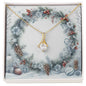 Christmas Background 082 - 18K Yellow Gold Finish Alluring Beauty Necklace