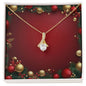 Christmas Background 033 - 18K Yellow Gold Finish Alluring Beauty Necklace
