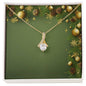 Christmas Background 061 - 18K Yellow Gold Finish Alluring Beauty Necklace