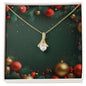 Christmas Background 115 - 18K Yellow Gold Finish Alluring Beauty Necklace