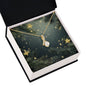 Christmas Background 114 - 18K Yellow Gold Finish Alluring Beauty Necklace