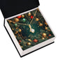 Christmas Background 126 - 18K Yellow Gold Finish Alluring Beauty Necklace