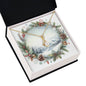 Christmas Background 083 - 18K Yellow Gold Finish Alluring Beauty Necklace