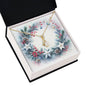 Christmas Background 094 - 18K Yellow Gold Finish Alluring Beauty Necklace