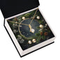 Christmas Background 102 - 18K Yellow Gold Finish Alluring Beauty Necklace