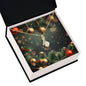 Christmas Background 117 - 18K Yellow Gold Finish Alluring Beauty Necklace