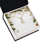 Christmas Background 048 - 18K Yellow Gold Finish Alluring Beauty Necklace